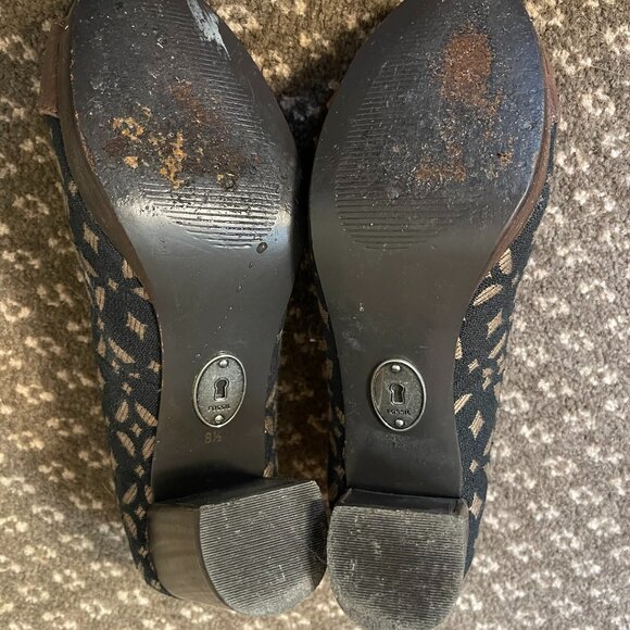 Fossil Maddox Stack Pumps size 8 1/2 - Picture 5 of 5